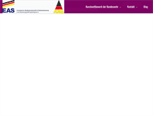 Tablet Screenshot of kunstbw.de